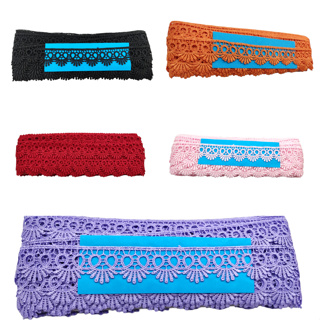 Renda Guipir Sa113- Larg: 2,5cm Colorida 6,5mts Decoração Artesanato em Oferta na Shopee