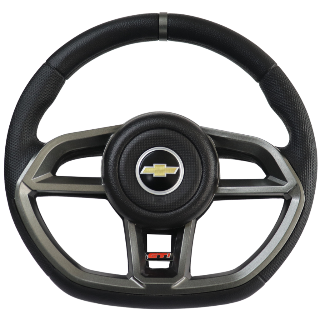 Volante Esportivo Gti Grafite Para Chevrolet Omega SPIRIT  Monza Kadett Ipanema Vectra Astra Monza em Oferta na Shopee