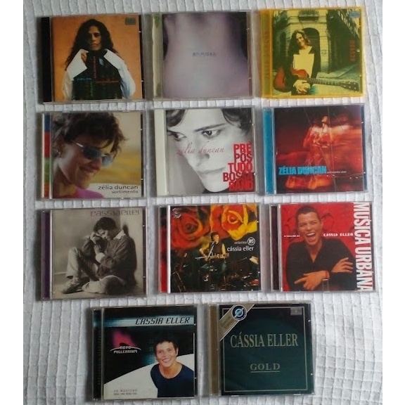 CD Zélia Duncan Cássia Eller Álbuns De Sucesso Original Gravadora Á Escolha