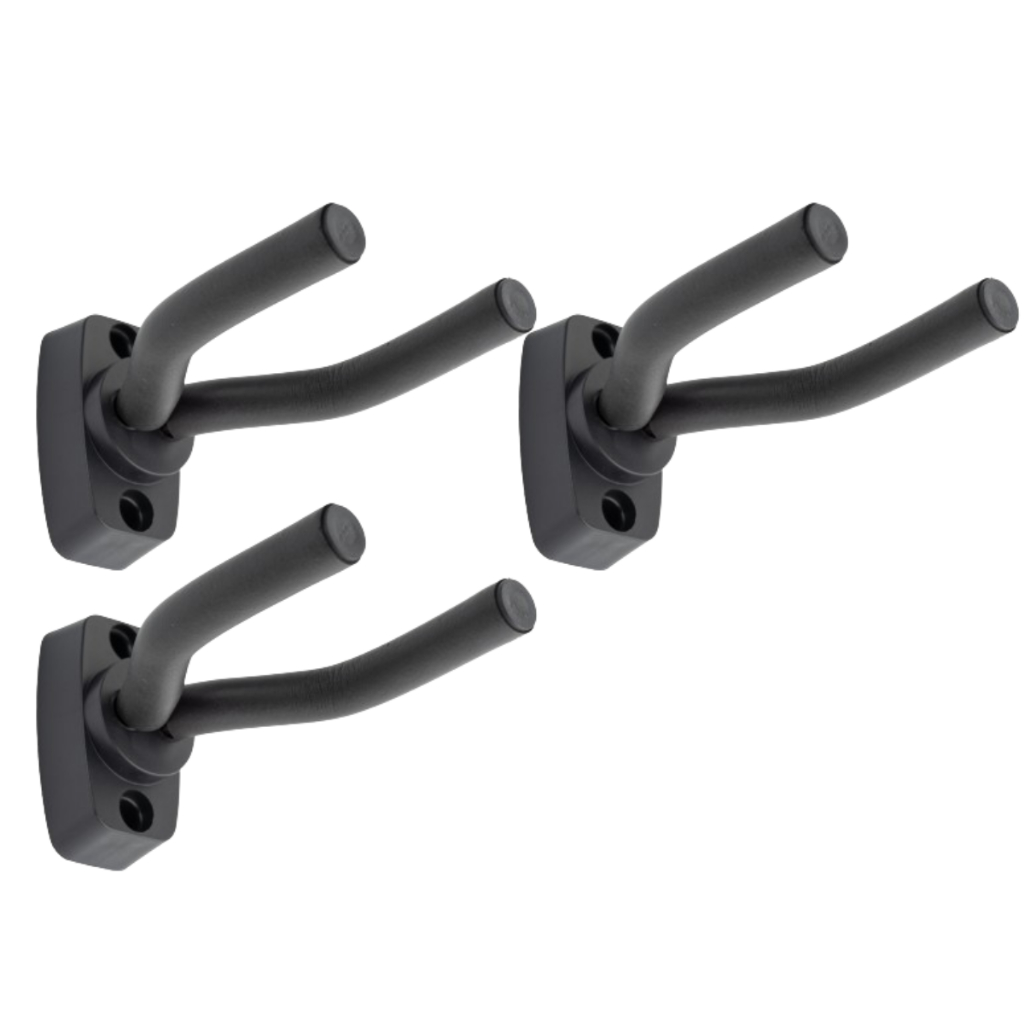 3 Unidades Suporte De Violão De Parede Violão Guitarra Emborrachado