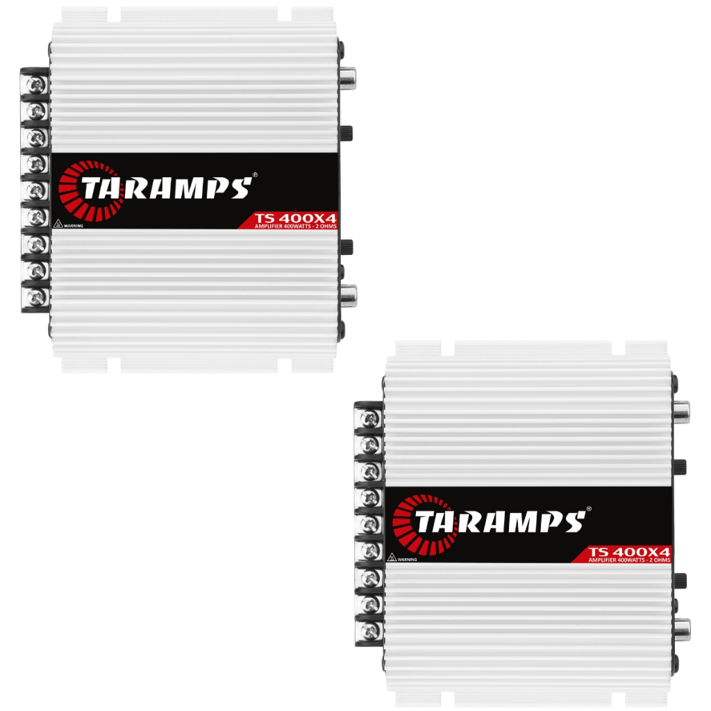 Kit 2 Módulo Amplificador Taramps TS400x4 2 Ohms 4 Canais 400W Rms TS400