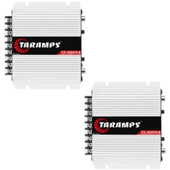 Kit 2 Módulo Amplificador Taramps TS400x4 2 Ohms 4 Canais 400W Rms TS400