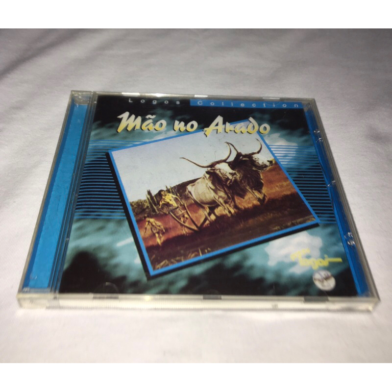cd GRUPO LOGOS - mão no arado 1985 ( RARO  )