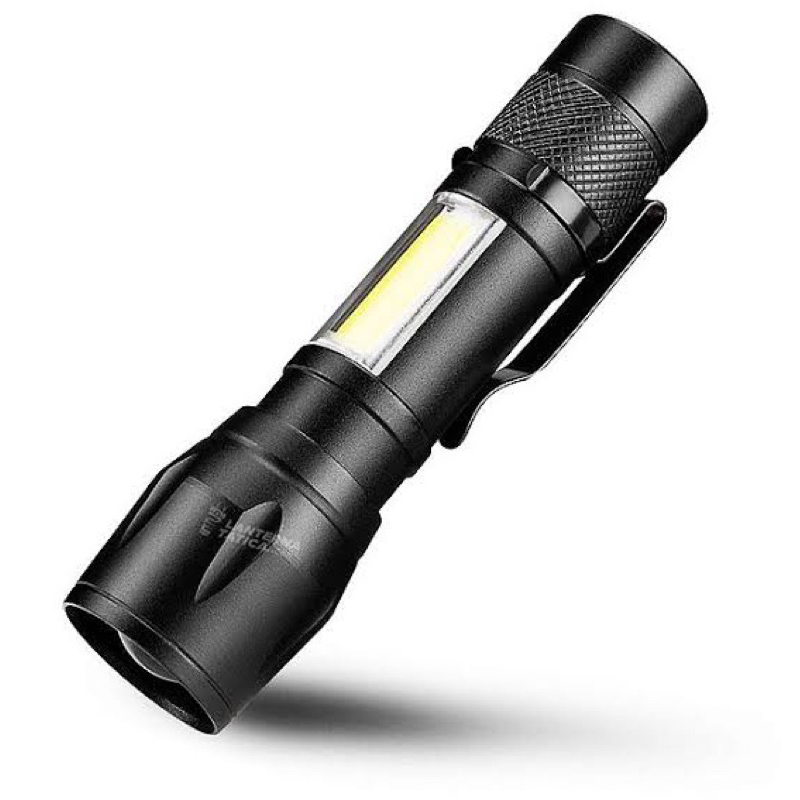 Mini Lanterna Tática Com Led E Zoom Recarregável Usb Mini Lanterna Tática Profissional Police Usb Recarregável 200lm