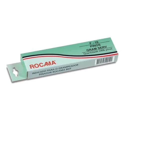 Pino Para Pinador Rocama F 10 Caixa Com 2496 Pinos