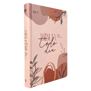 Bíblia Todo Dia com espaço para Anotações Capa Dura - AM - Letra Normal - Floral em Oferta na Shopee