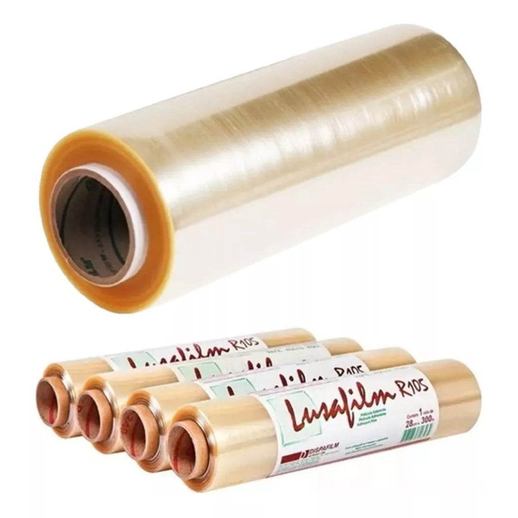 Papel Filme Stretch Plastico Pvc - 28cm X 300m P/ Embalagem