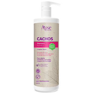 Shampoo Apse Cachos Nutritivo e Limpeza Suave - 1 litro em Oferta na Shopee