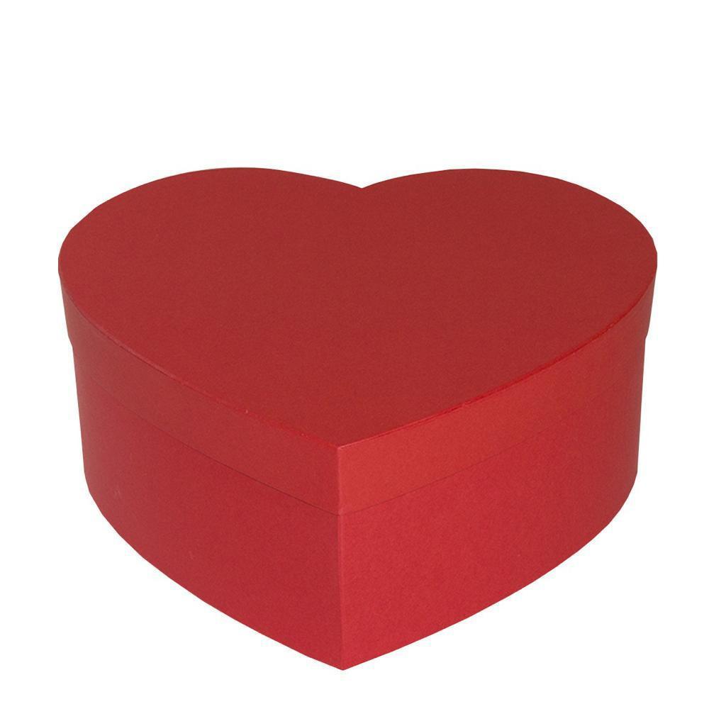 Caixa de Presente Cartonada Coração Namorados - 24x21x10 cm em Oferta na Shopee
