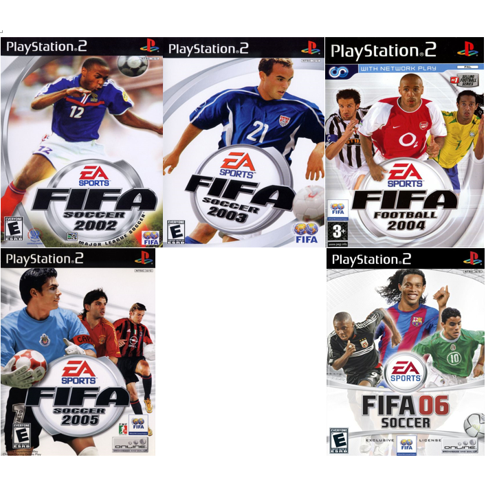 FIFA SOCCER Kit + FIFA STREET PARA PS2