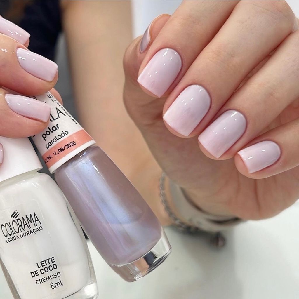 Kit 2 Esmalte Impala Polar e Colorama Leite de Coco em Oferta na Shopee