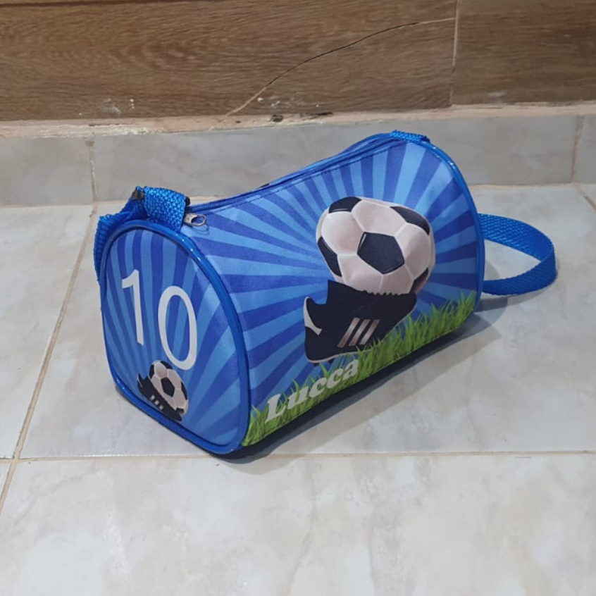 Kit 10 a 20  Bolsinhas Personalizadas Futebol Lembrancinhas para Aniversário Casamento Festas Bolsinha Baú lembrancinhas de aniversario infantil bolsa trasnversal