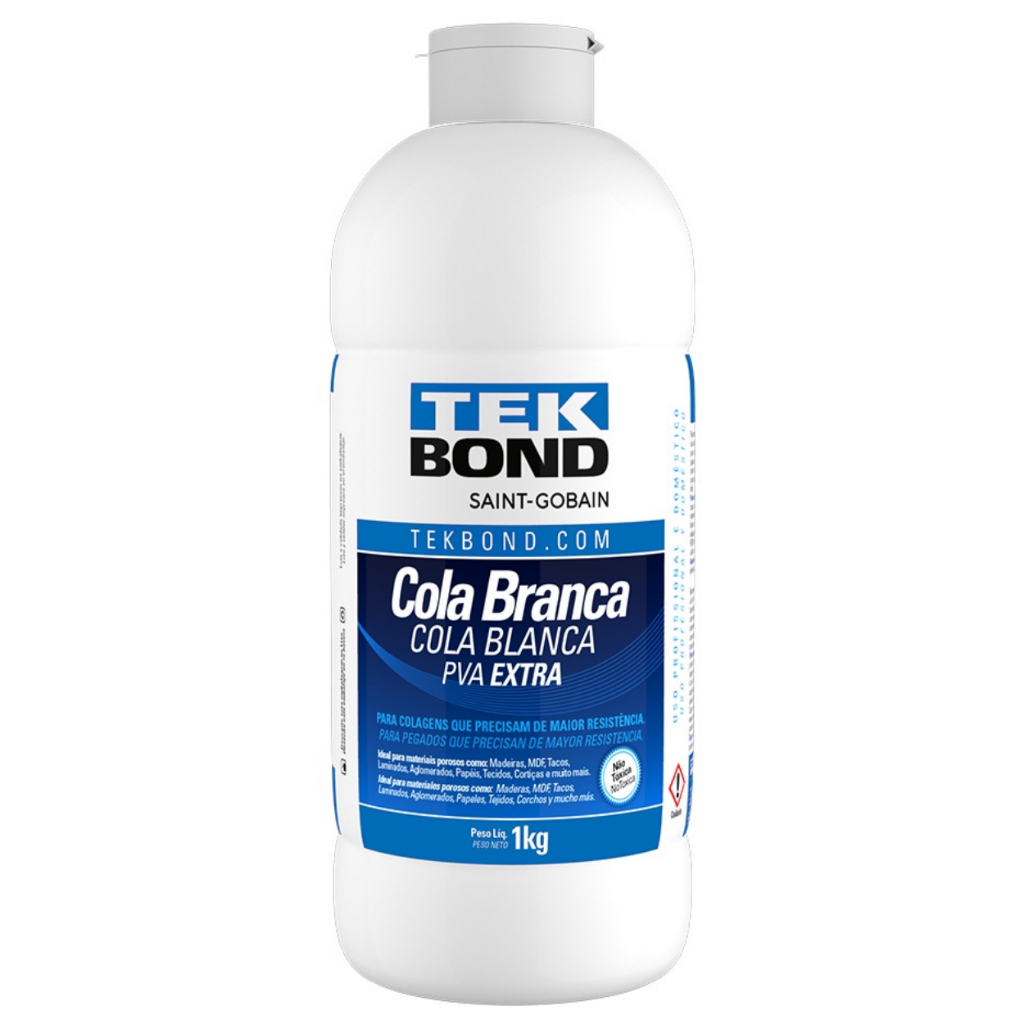 Cola Branca Tek Bond 1kg Pva Extra
