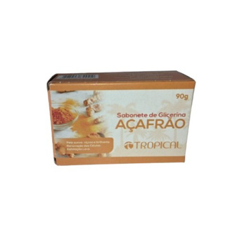 Sabonete Glicerinado Açafrão Tropical Unidades em Oferta na Shopee