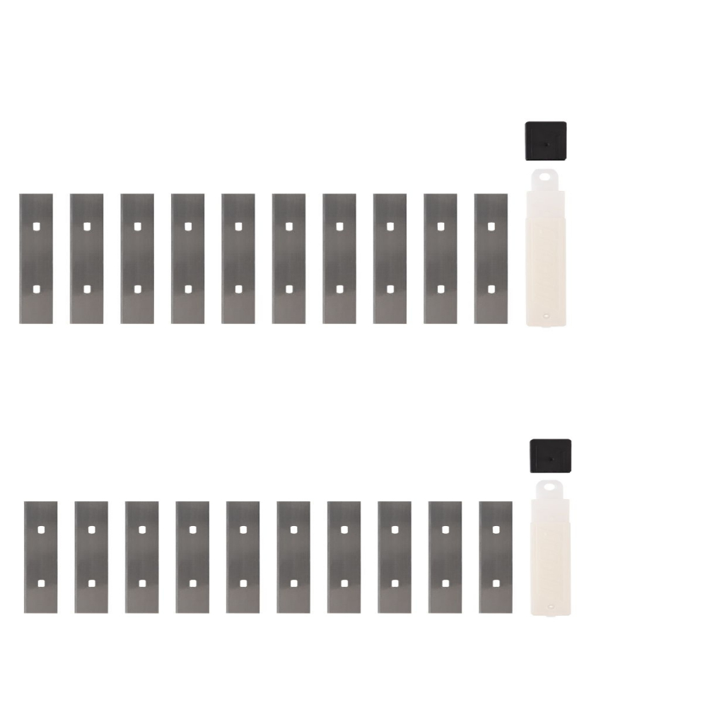 Kit 20 Lâmina Para Estilete Raspador lâminas profissional em Oferta na Shopee