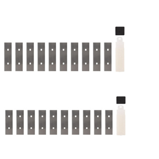 Kit 20 Lâmina Para Estilete Raspador lâminas profissional em Oferta na Shopee