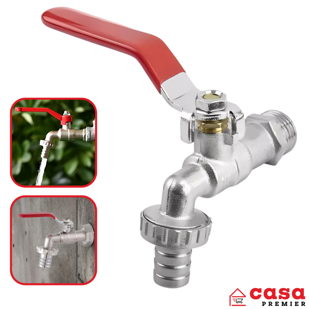 Torneira De Esfera Para Tanque E Jardim 1/2 Para 3/4