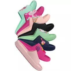 Kit 2 Pares Chinelo Nuvem Infantil Menino Menina Sandália Slide