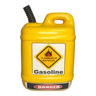 Cofre Decorativo Galao De Combustível Amarelo De Ceramica em Oferta na Shopee