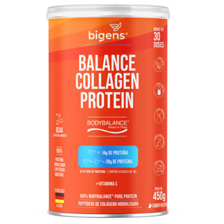 BIGENS BALANCE COLLAGEN PROTEIN 450G NEUTRO em Oferta na Shopee