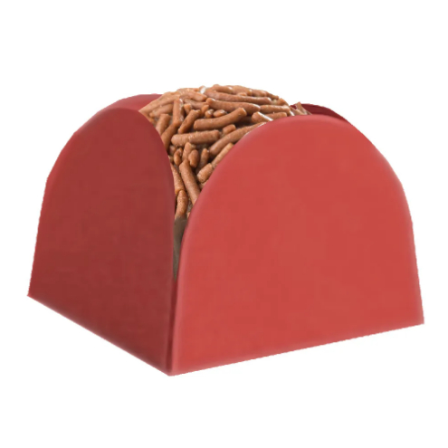 Forminhas para Doces 4 Pétalas Vermelha 50 unidades NC Toys - Rizzo Distribuidora em Oferta na Shopee