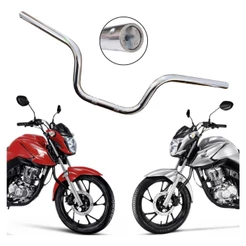 Guidão Cg Cargo Fan Titan 160 2023 Com Rosca Para Peso Cromado