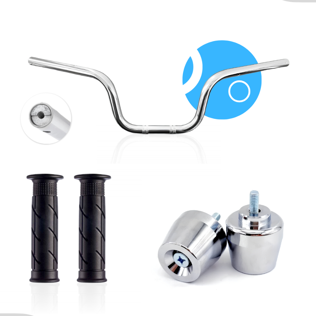 Kit Guidão Cg Cargo 160 2016/2022 C/ Peso Da Pcx + Manopla em Oferta na Shopee