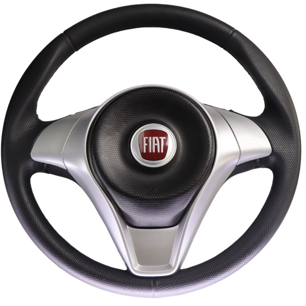 Volante Palio Sport Prata Emblema Logo Vermelho Uno Fire Palio Siena Strada Punto em Oferta na Shopee