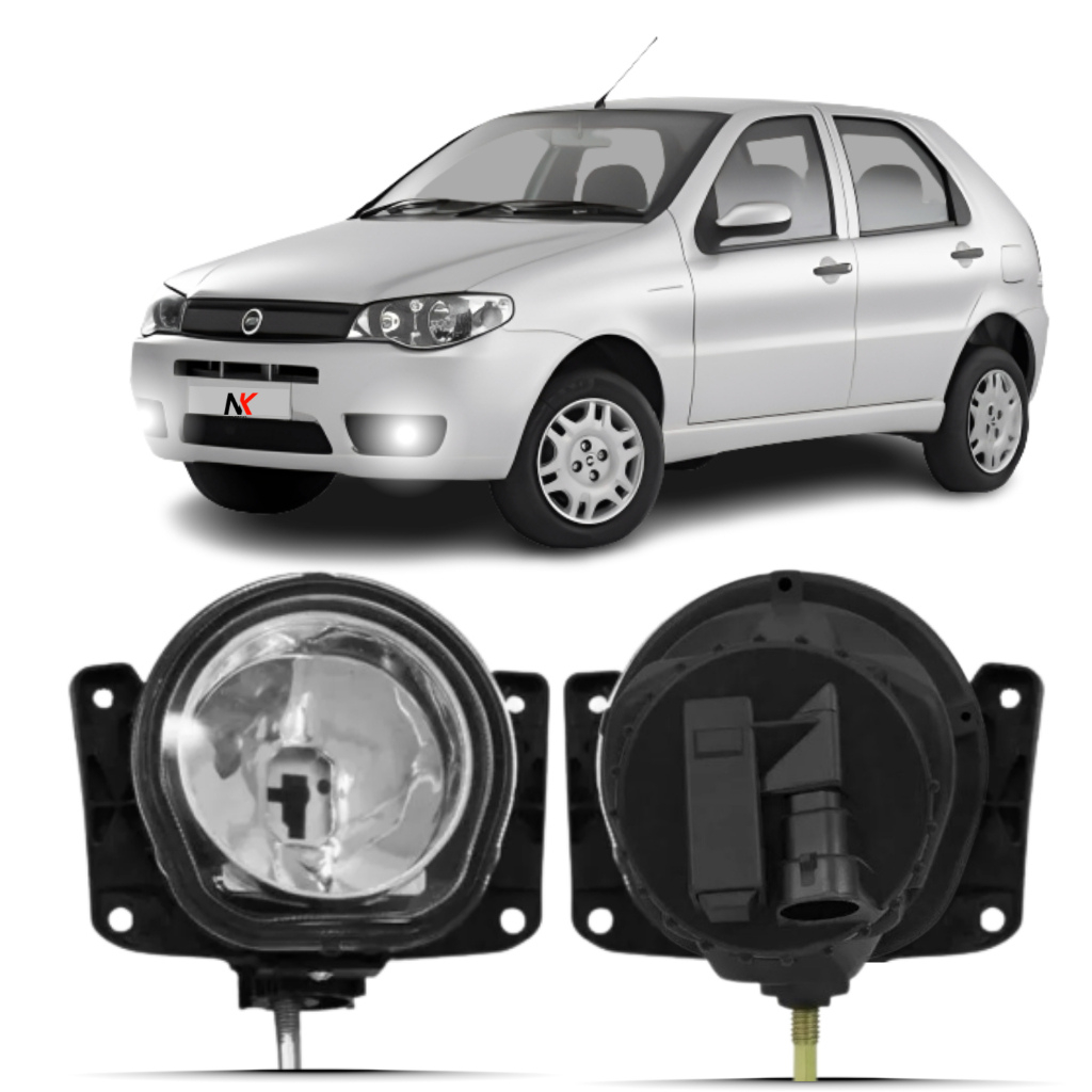 Farol Milha Fiat Palio 2004 2005 2006 07 08 2009 2010 2011