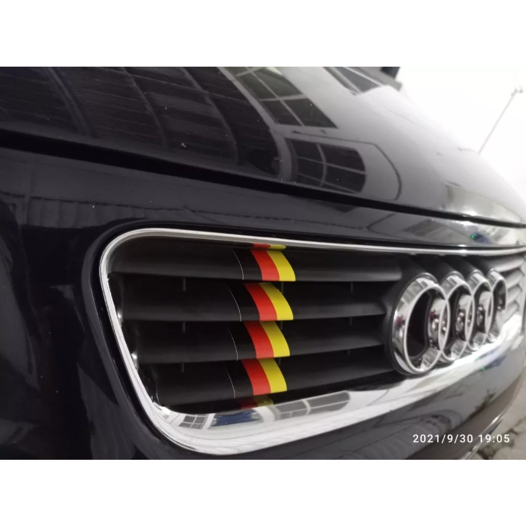 Adesivo Faixa Grade Alemanha Germany Bmw Audi Volks Jetta