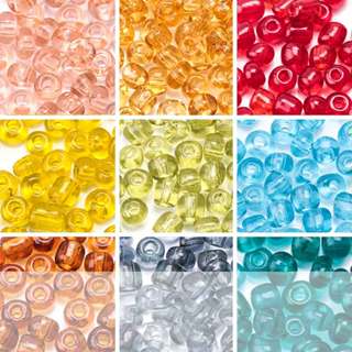 Miçanga de Vidro Miçangão Transparente e Inside 4mm(0/06) 100% VIDRO em Oferta na Shopee