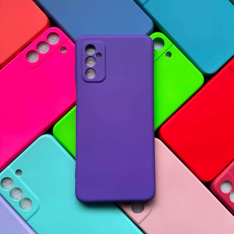 Kit Capa + Pelicula 3D ou Somente Capinha Para Samsung Galaxy M52 Capinha Aveludada Case em Oferta na Shopee