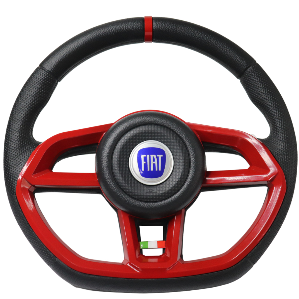 Volante Esportivo Gti Vermelho Fiat Uno Mile Fire Palio Marea Brava Siena Strada Punto Stilo Ducato