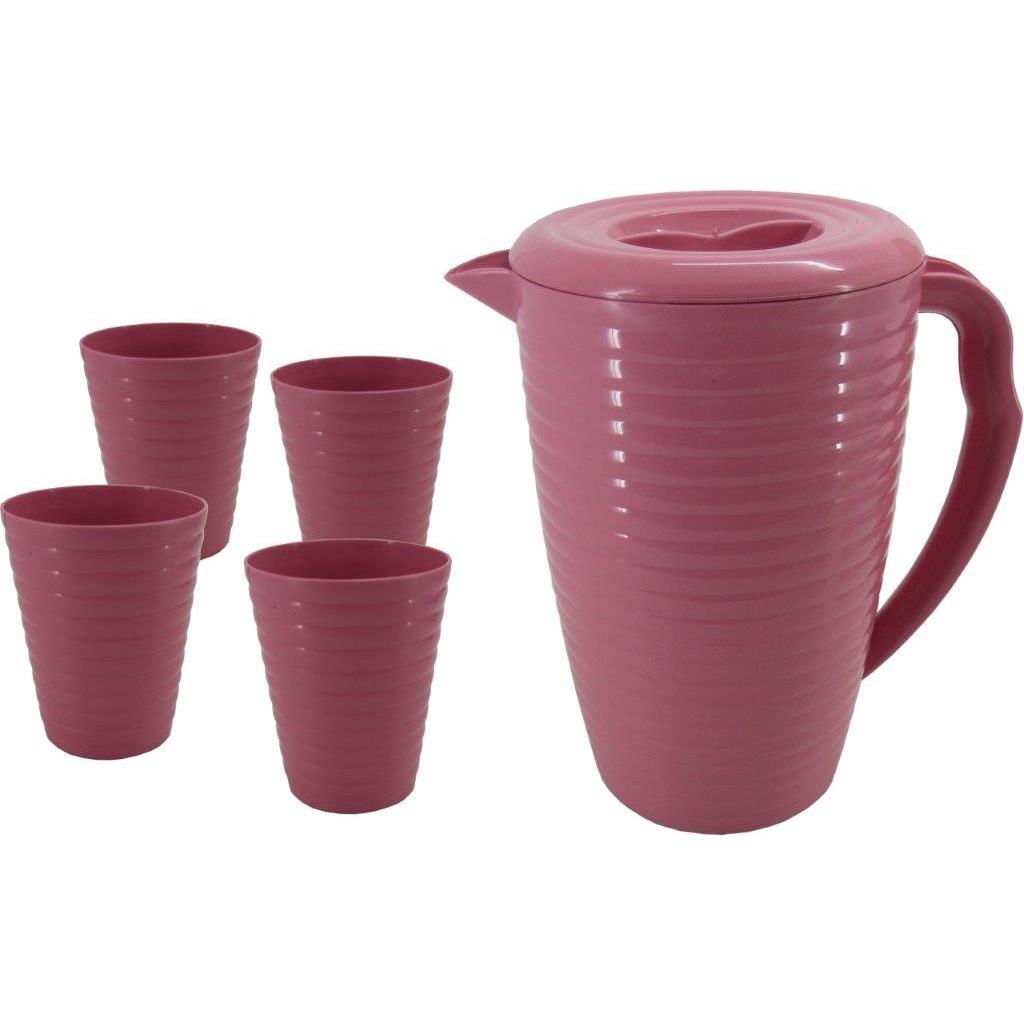 JARRA DE 2 LITROS + 4 COPOS