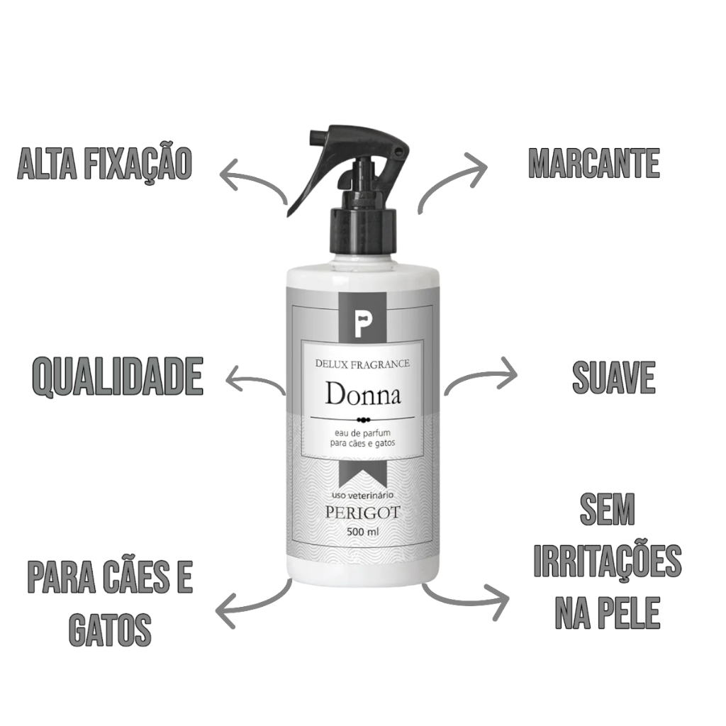 Perfume Colônia Pet Delux - 6 Donna Perigot Perigot