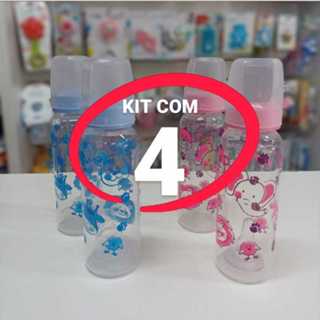 Kit com 4 Mamadeiras 240ml em Oferta na Shopee