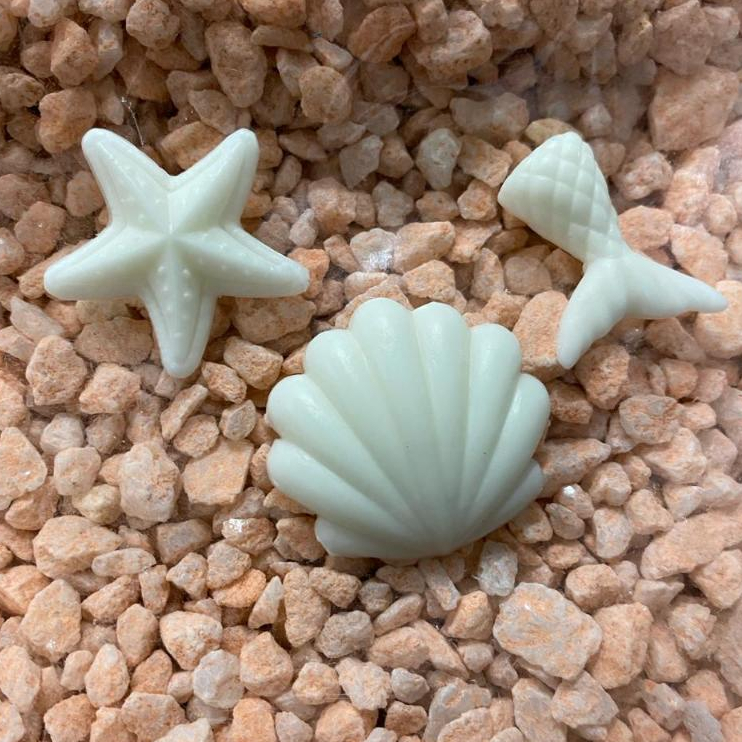 KIT MINI SABONETES FUNDO DO MAR C/50 UNIDADES - PARA LEMBRANCINHAS DE FESTA em Oferta na Shopee