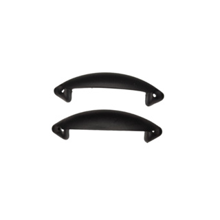 Puxador Preto Para Cama Box / Baú / Portas / Armários / Móveis - Alça Plástica (PAR) em Oferta na Shopee