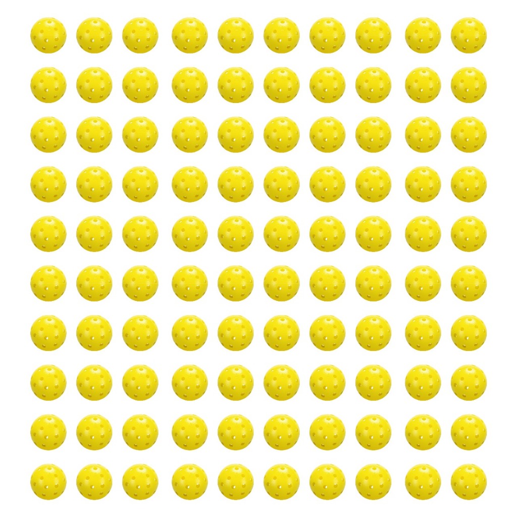 Bola de Pickleball JOOLA Heleus - Caixa com 100 unidades