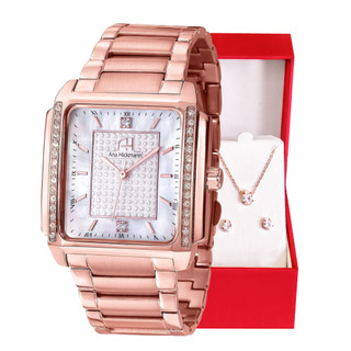 Kit Relógio Feminino Champion Ana Hickmann Rosê Analógico Original Cristais Presente Estilo Mulher Esposa AH28482Z em Oferta na Shopee