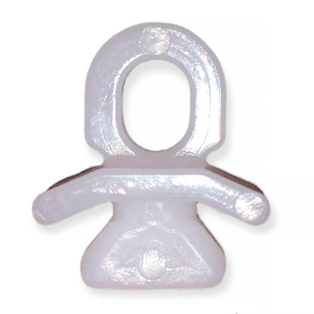 10 Terminal / Trava Para Cortinas Trilho Suíço Max Para Trilho Suíço Varão Wave em Oferta na Shopee