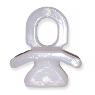 10 Terminal / Trava Para Cortinas Trilho Suíço Max Para Trilho Suíço Varão Wave em Oferta na Shopee