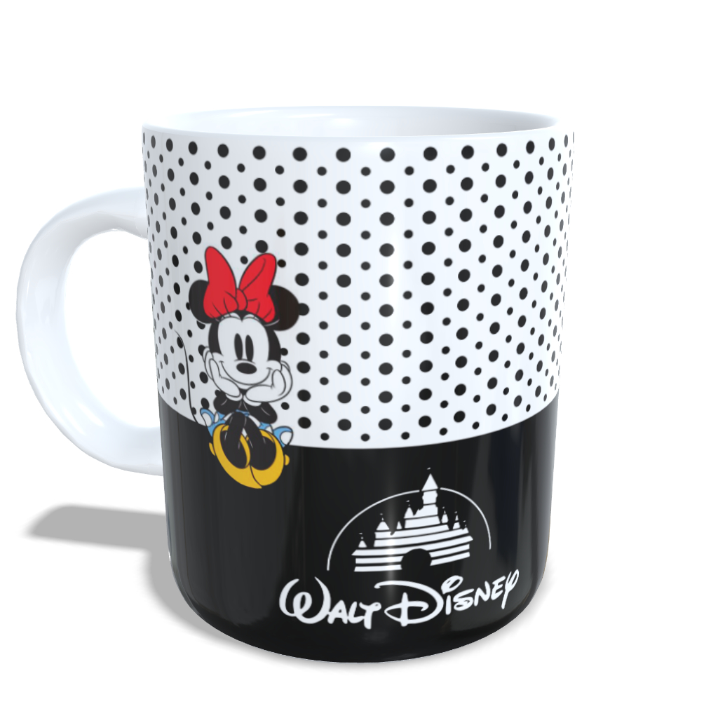 Caneca Minnie Mouse Customizada Caneca Personalizada Alta Qualidade de Imagem Caneca Café