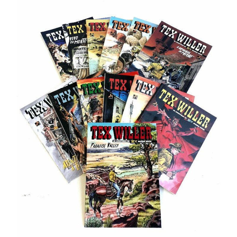 Kit Hq Tex Willer -  5 Números Sortidos