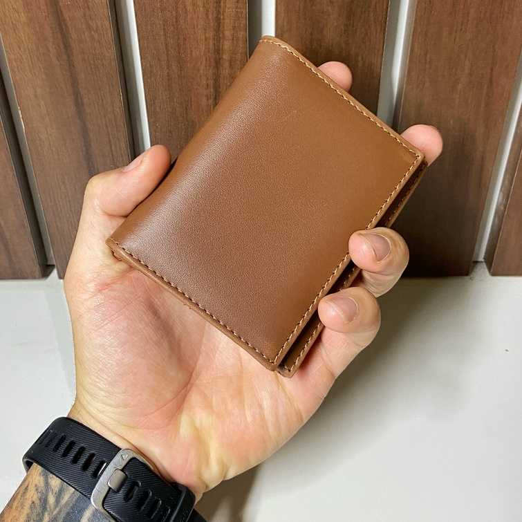 Carteira Masculina de Couro PU Premium com 6 Porta Cartões Envio Imediato em Oferta na Shopee