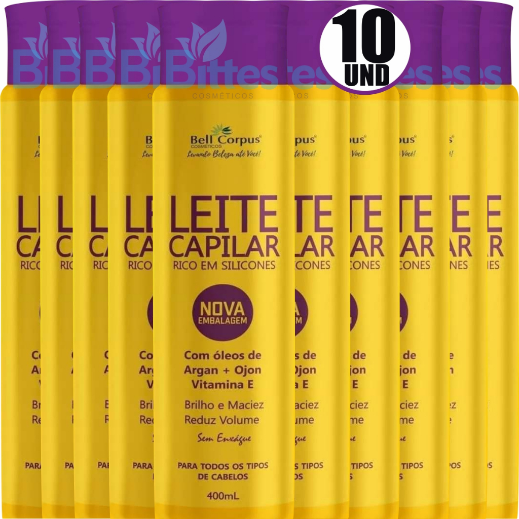 10 CREME DE PENTEAR LEITE CAPILAR BELL CORPUS