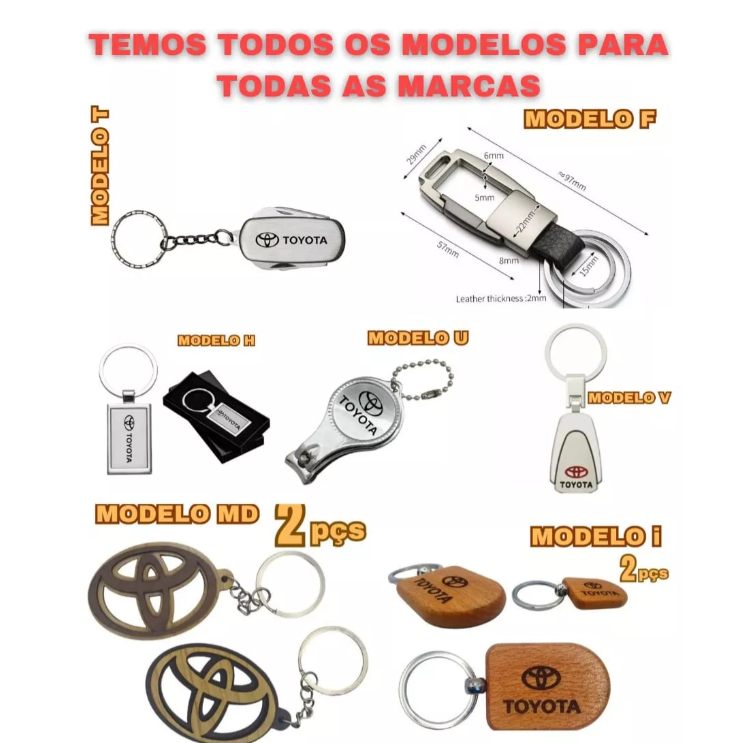 Chaveiro Jeep Renegade Jeep Compass Acessórios X Spinner