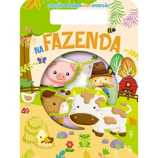 Coleção Aprenda com Diversão na Fazenda em Oferta na Shopee