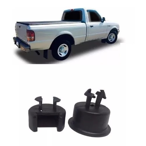 Par Bucha Reparo Dobradiça Tampa Traseira Caçamba Ranger 95 96 97 98 99 2000 2001 2002 a  2012 em Oferta na Shopee