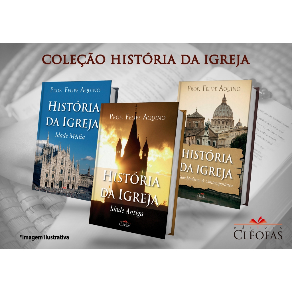 Coleção História da Igreja em Oferta na Shopee